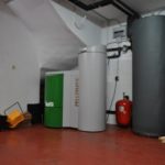 instalación de caldera de pellets en Albillos Burgos