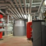 Detalle de instalación de geotermia